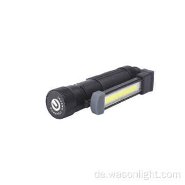 2021 verbessert 360 Rotation Tragbare Notfallinspektion Reparatur und Warnung USB wiederaufladbar magnetische COB -LED -Arbeitslicht